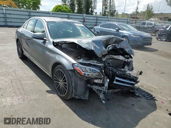 2021 Mercedes-Benz C 300 with VIN W1KWF8DB1MR623993, listed as a Copart auction lot 56164565 with 43,011 mi miles and Salvage title. Bid and sale history available at DreamBid. Image 13.