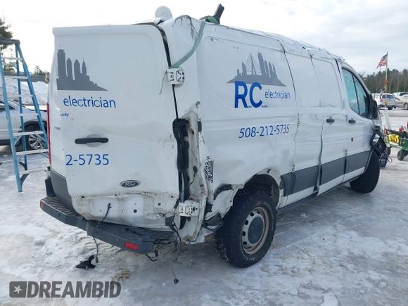 2016 Ford Transit Cargo with VIN 1FTYR1ZM1GKB40867, listed as a IAAI auction lot 41628525 with 99,580 mi miles and . Bid and sale history available at DreamBid. Image 4.