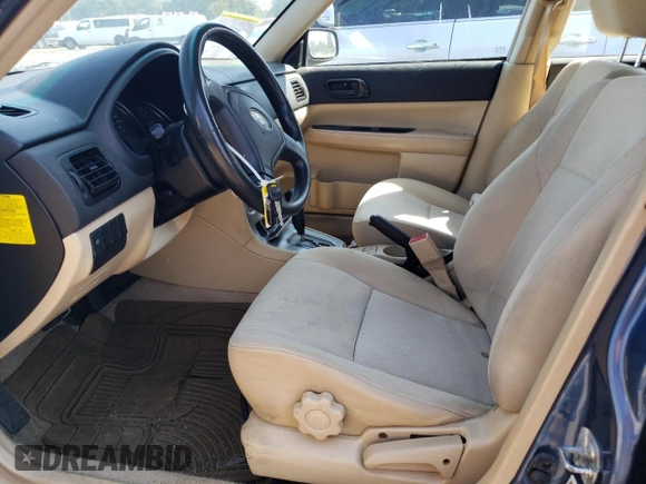 2007 Subaru Forester X with VIN JF1SG63617H707830, listed as a Copart auction lot 65240984 with 185,690 mi miles and Salvage Title. Bid and sale history available at carsss.com. Image 7.
