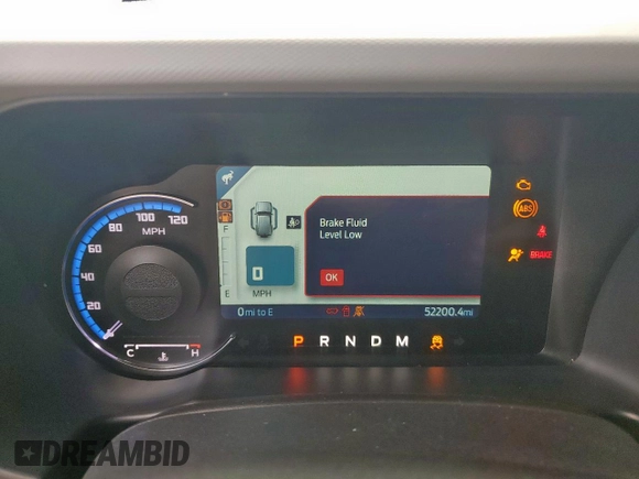 2021 Ford Bronco с VIN 1FMEE5DP8MLB02805, выставлен на аукционе Copart как лот 65928745 с пробегом 52 200 миль миль и Списание • Salvage title. История ставок и продаж доступна на DreamBid. Изображение 9.
