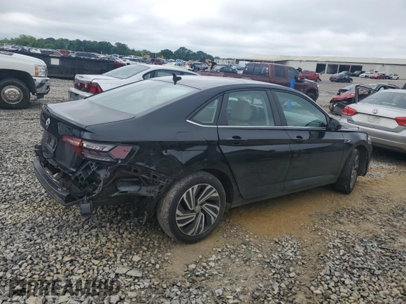 2021 Volkswagen Jetta SEL z VIN 3VWE57BU5MM013374, wystawiony jako Copart lot #58579395 z przebiegiem 50 968 mil mil oraz Czysty tytuł • Clean title. Historia ofert i sprzedaży dostępna na DreamBid. Obrazek 3.