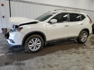 2015 Nissan Rogue SV with VIN 5N1AT2MV3FC886962, listed as a Copart auction lot 48184185 with 160,894 mi miles and Salvage Title. Bid and sale history available at carsss.com. Image 1.