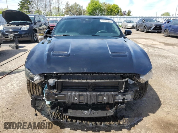 2023 Ford Mustang GT with VIN 1FA6P8CF9P5305892, listed as a Copart auction lot 57672435 with 45,065 mi miles and Salvage title. Bid and sale history available at DreamBid. Image 5.