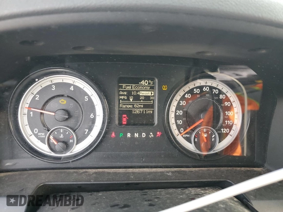 2014 Ram 1500 Express z VIN 1C6RR7FT4ES192808, wystawiony jako Copart lot #51415585 z przebiegiem 126 711 mil mil oraz Szkoda całkowita • Salvage title. Historia ofert i sprzedaży dostępna na DreamBid. Obrazek 9.