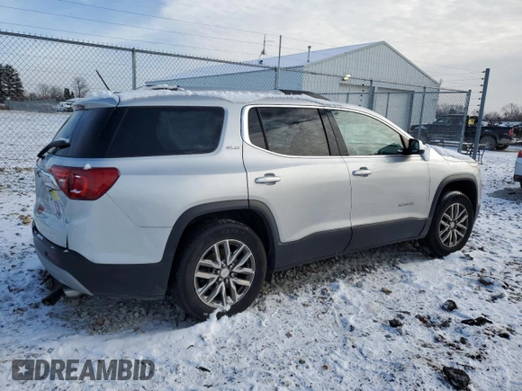 2018 GMC Acadia SLE with VIN 1GKKNLLS6JZ215599, listed as a Copart auction lot 84427224 with 102,510 mi miles and Salvage Title. Bid and sale history available at DreamBid. Image 3.
