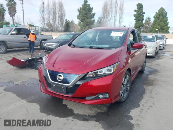 2019 Nissan LEAF SV z VIN 1N4AZ1CP2KC301692, wystawiony jako IAAI lot #41255433 z przebiegiem 36 916 mil mil oraz . Historia ofert i sprzedaży dostępna na DreamBid. Obrazek 20.