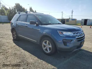 2018 Ford Explorer XLT with VIN 1FM5K7D83JGC55626, listed as a Copart auction lot 51517355 with 0 mi miles and Salvage Title. Bid and sale history available at carsss.com. Image 4.
