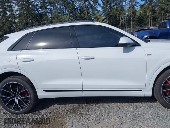 2023 Audi Q8 Premium Plus with VIN WA1EVBF17PD021816, listed as a IAAI auction lot 42024241 with 26,240 mi miles and . Bid and sale history available at DreamBid. Image 14.