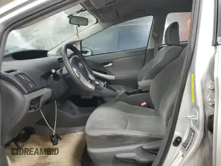 2010 Toyota Prius II with VIN JTDKN3DU4A5186736, listed as a Copart auction lot 88326495 with 13,539 mi miles and Salvage Title. Bid and sale history available at carsss.com. Image 7.