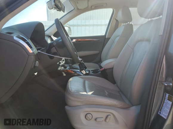 2012 Audi Q5 Premium with VIN WA1CFAFP5CA082466, listed as a Copart auction lot 86595754 with 50,622 mi miles and Salvage title. Bid and sale history available at DreamBid. Image 7.