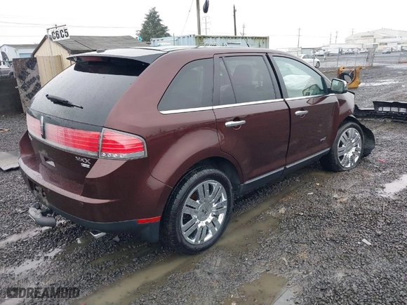 2009 Lincoln MKX with VIN 2LMDU88C89BJ03519, listed as a IAAI auction lot 41082659 with 171,216 mi miles. Bid and sale history available at carsss.com. Image 4.