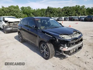 2018 BMW X1 sDrive28i with VIN WBXHU7C35J5H40837, listed as a Copart auction lot 52343122 with 61,458 mi miles. Bid and sale history available at carsss.com. Image 1.