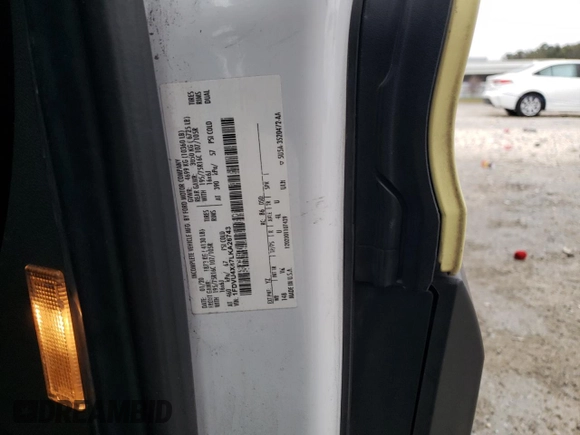 2020 Ford Transit with VIN 1FDVU4X87LKA26743, listed as a Copart auction lot 86525094 with 212,263 mi miles and Salvage Title. Bid and sale history available at DreamBid. Image 13.