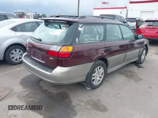 2000 Subaru Legacy Outback with VIN 4S3BH6652Y7632444, listed as a IAAI auction lot 41792191 with 154,977 mi miles and . Bid and sale history available at DreamBid. Image 4.