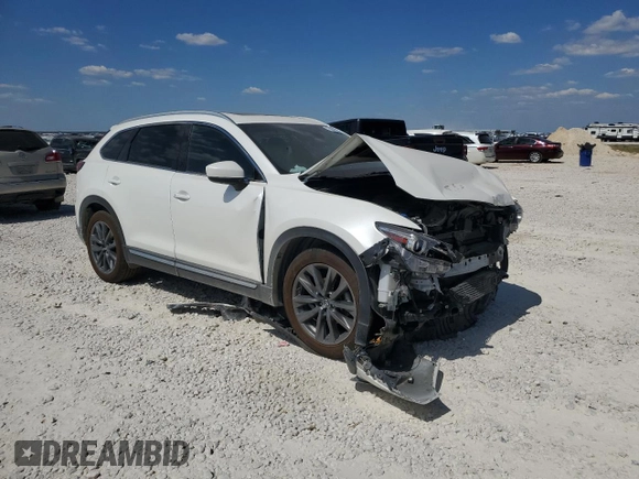 2020 Mazda CX-9 Signature with VIN JM3TCBEY7L0418274, listed as a Copart auction lot 73657594 with Not Provided miles and Salvage Title. Bid and sale history available at carsss.com. Image 4.