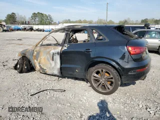 2018 Audi Q3 Premium z VIN WA1BCCFS0JR020265, wystawiony jako Copart lot #50834845 z przebiegiem Nie podano mil oraz Nie do naprawy • Non repairable. Historia ofert i sprzedaży dostępna na DreamBid. Obrazek 2.