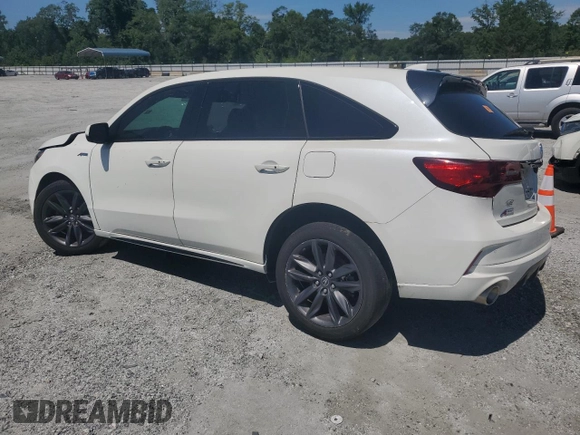 2019 Acura MDX Technology with VIN 5J8YD4H03KL022483, listed as a Copart auction lot 64695275 with Not provided miles and Clean title. Bid and sale history available at DreamBid. Image 2.