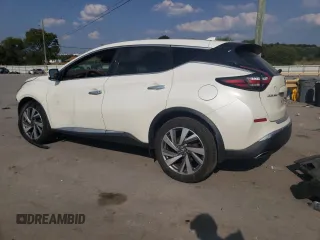 2021 Nissan Murano SL with VIN 5N1AZ2CS0MC127429, listed as a Copart auction lot 69502014 with 49,833 mi miles and Clean Title. Bid and sale history available at DreamBid. Image 2.