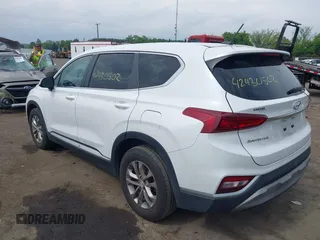 2019 Hyundai Santa Fe SE with VIN 5NMS23AD7KH111542, listed as a IAAI auction lot 42430502 with 78,755 mi miles and . Bid and sale history available at DreamBid. Image 3.