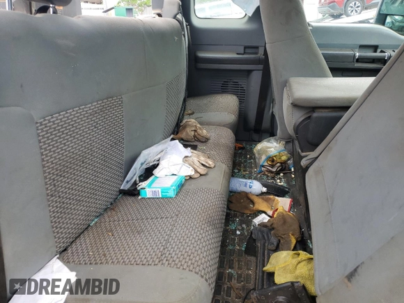 2011 Ford F-250 XL with VIN 1FT7X2B69BEA69623, listed as a Copart auction lot 55387695 with Not provided miles and Salvage title. Bid and sale history available at DreamBid. Image 10.