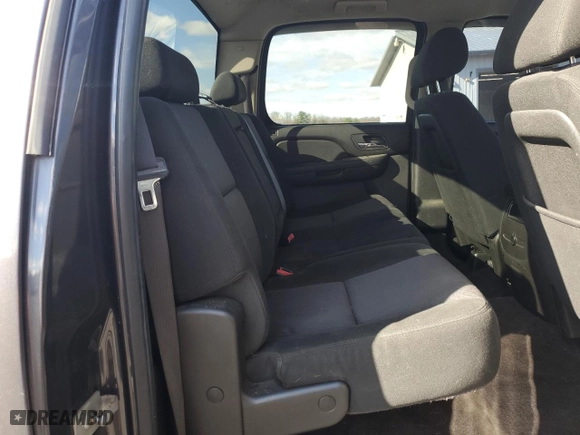 2010 GMC Sierra 1500 SLE with VIN 3GTRKVE33AG197678, listed as a Copart auction lot 49258675 with 142,890 mi miles and Salvage Title. Bid and sale history available at carsss.com. Image 10.