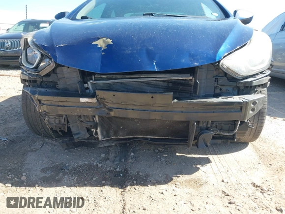 2016 Hyundai Elantra SE with VIN 5NPDH4AE1GH655759, listed as a IAAI auction lot 41721601 with 152,787 mi miles. Bid and sale history available at carsss.com. Image 6.