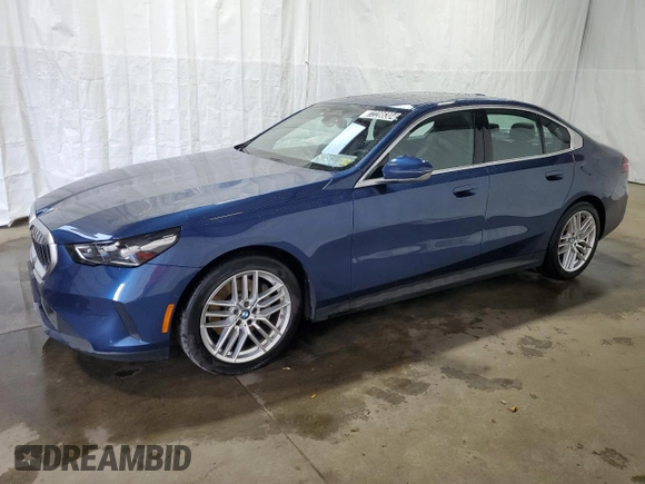 2024 BMW 5 Series 530i xDrive with VIN WBA53FJ01RCP81246, listed as a Copart auction lot 72286304 with 10,209 mi miles and Clean Title. Bid and sale history available at carsss.com. Image 1.