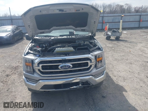 2023 Ford F-150 XL with VIN 1FTFW1E82PKF84459, listed as a IAAI auction lot 41649953 with 17,685 mi miles and . Bid and sale history available at carsss.com. Image 10.