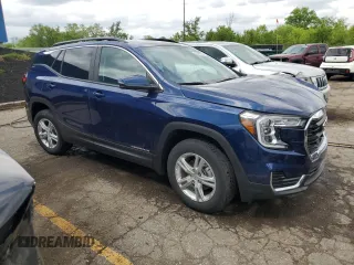 2023 GMC Terrain SLE with VIN 3GKALTEG7PL128059, listed as a Copart auction lot 58479105 with 21,190 mi miles and Non repairable. Bid and sale history available at DreamBid. Image 4.