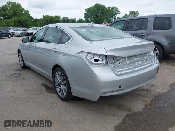 2018 Genesis G80 3.8L with VIN KMHGN4JE6JU249619, listed as a IAAI auction lot 42586733 with 32,836 mi miles and . Bid and sale history available at DreamBid. Image 3.