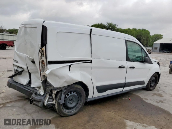 2020 Ford Transit Connect XL with VIN NM0LS7E2XL1435968, listed as a Copart auction lot 57606555 with 62,596 mi miles and Salvage title. Bid and sale history available at DreamBid. Image 3.