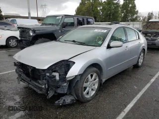 2005 Nissan Maxima 3.5 SE with VIN 1N4BA41E55C846479, listed as a Copart auction lot 71973672 with 114,873 mi miles and Salvage Title. Bid and sale history available at carsss.com. Image 1.