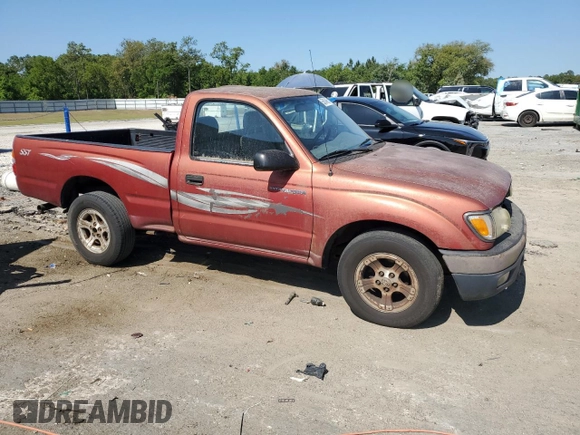 2001 Toyota Tacoma z VIN 5TENL42N01Z760573, wystawiony jako Copart lot #55694585 z przebiegiem 198 805 mil mil oraz Czysty tytuł • Clean title. Historia ofert i sprzedaży dostępna na DreamBid. Obrazek 4.