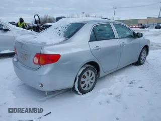 2009 Toyota Corolla with VIN 1NXBU40E69Z131984, listed as a IAAI auction lot 41542159 with 260,480 mi miles. Bid and sale history available at carsss.com. Image 4.
