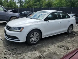 2017 Volkswagen Jetta S z VIN 3VW2B7AJ1HM257130, wystawiony jako Copart lot #58289655 z przebiegiem 101 005 mil mil oraz Szkoda całkowita • Salvage title. Historia ofert i sprzedaży dostępna na DreamBid. Obrazek 1.