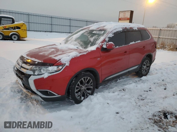2016 Mitsubishi Outlander GT с VIN JA4JZ4AX5GZ011377, выставлен на аукционе Copart как лот 54620645 с пробегом 121 482 миль миль и Чистый • Clean title. История ставок и продаж доступна на DreamBid. Изображение 1.