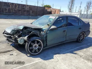 1997 Honda Civic LX with VIN 2HGEJ6679VH527520, listed as a Copart auction lot 49508645 with 297,332 mi miles and Salvage Title. Bid and sale history available at carsss.com. Image 1.
