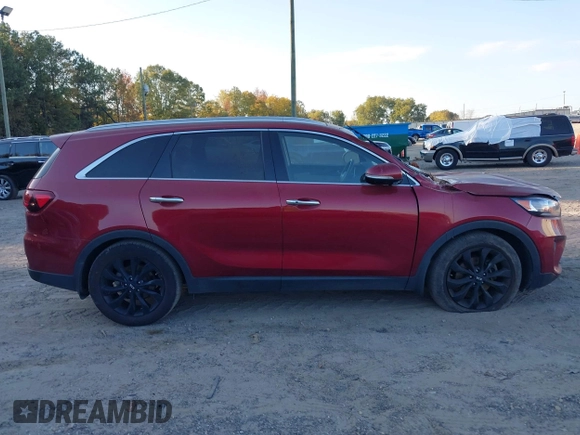 2020 Kia Sorento EX V6 with VIN 5XYPH4A59LG658892, listed as a IAAI auction lot 40647998 with 79,698 mi miles. Bid and sale history available at carsss.com. Image 13.