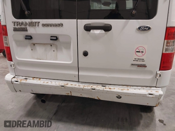 2013 Ford Transit Connect XLT with VIN NM0LS7DN9DT151572, listed as a IAAI auction lot 42133352 with 168,349 mi miles and . Bid and sale history available at DreamBid. Image 12.