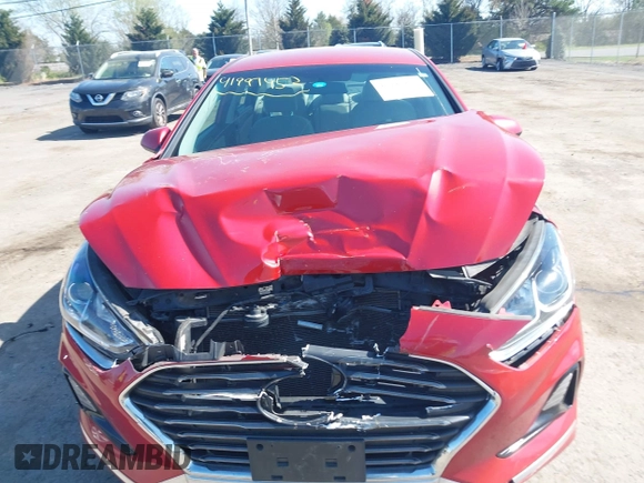 2019 Hyundai Sonata SE with VIN 5NPE24AF3KH790250, listed as a IAAI auction lot 41997452 with 109,432 mi miles and . Bid and sale history available at carsss.com. Image 12.