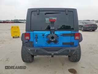 2015 Jeep Wrangler Unlimited Sport with VIN 1C4BJWDG1FL726599, listed as a Copart auction lot 57483935 with 112,067 mi miles and Clean title. Bid and sale history available at DreamBid. Image 6.