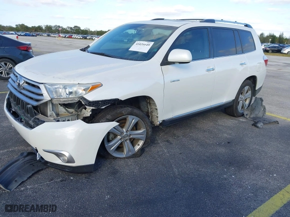 2012 Toyota Highlander Limited with VIN 5TDYK3EH3CS065911, listed as a IAAI auction lot 41031649 with 158,162 mi miles. Bid and sale history available at carsss.com. Image 18.