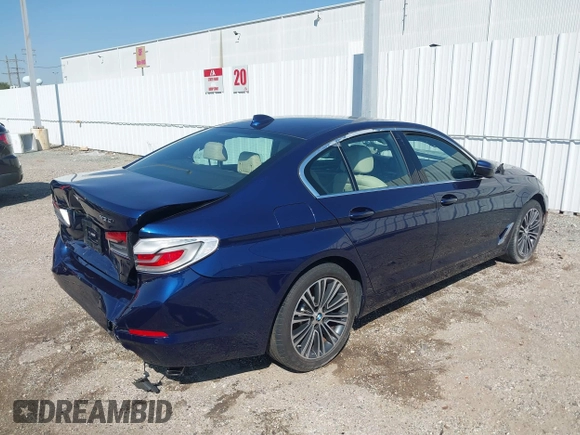 2020 BMW 5 Series 530i z VIN WBAJR3C03LCD11920, wystawiony jako IAAI lot #40532169 z przebiegiem 26 023 mil mil oraz . Historia ofert i sprzedaży dostępna na DreamBid. Obrazek 4.