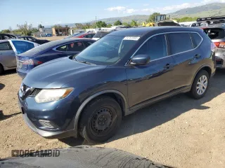 2016 Nissan Rogue S with VIN JN8AT2MT7GW000195, listed as a Copart auction lot 54763995 with 150,790 mi miles and Clean Title. Bid and sale history available at carsss.com. Image 1.
