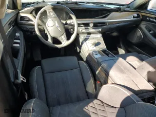 2020 Genesis G90 3.3T Premium with VIN KMTF34PA6LU078241, listed as a Copart auction lot 77247784 with 0 mi miles and Non Repairable. Bid and sale history available at carsss.com. Image 8.