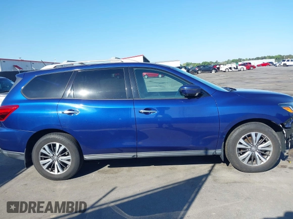 2017 Nissan Pathfinder S with VIN 5N1DR2MN3HC654053, listed as a IAAI auction lot 42059336 with 114,253 mi miles and . Bid and sale history available at DreamBid. Image 14.