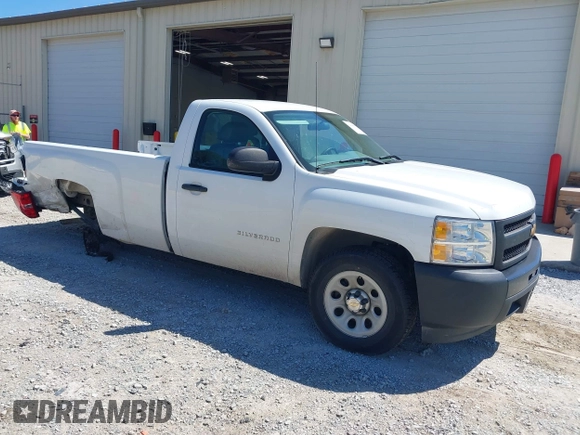 2012 Chevrolet Silverado 1500 Work Truck with VIN 1GCNCPEX2CZ248696, listed as a IAAI auction lot 42045677 with 41,427 mi miles and . Bid and sale history available at DreamBid. Image 1.