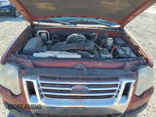 2007 Ford Explorer Sport Trac XLT with VIN 1FMEU51887UA09474, listed as a Copart auction lot 57625115 with 128,443 mi miles and Salvage title. Bid and sale history available at DreamBid. Image 11.