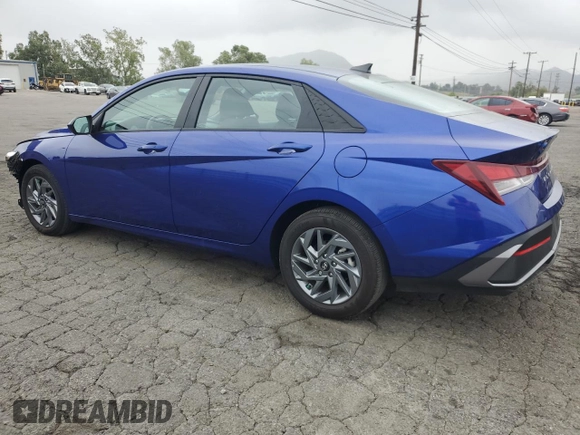 2024 Hyundai Elantra SEL with VIN KMHLM4DG6RU762928, listed as a Copart auction lot 52983615 with 3,462 mi miles and Salvage Title. Bid and sale history available at carsss.com. Image 2.