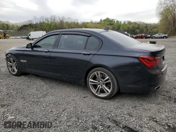 2014 BMW 7 Series ALPINA B7 xDrive with VIN WBAYF8C51ED652985, listed as a Copart auction lot 54299625 with 80,577 mi miles and Salvage Title. Bid and sale history available at DreamBid. Image 2.